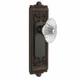 thumbnail image 4 of Grandeur Burgundy Door Knob with Windsor Plate, 4 of 6
