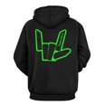 thumbnail image 3 of Share The Love Hoodies for Men Women, Unisex Pullover Hooded with Pocket, Adults Long Sleeve Hooded Sweatshirt, S-6XL, 3 of 8