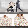 thumbnail image 7 of Yiaed Dessert Print Baby Car Seat Canopy Carrier Cover, Breathable Nursing Cover for Breastfeeding,Multi-Use Infant Carseat Stroller Cover, 7 of 7