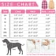 thumbnail image 4 of Kuoser Abrigo cálido para perros, chaqueta reversible para perros, impermeable, abrigo de invierno, estilo británico, ropa para perros a cuadros, abrigos para clima frío, chaqueta de nieve acogedora,, 4 of 4