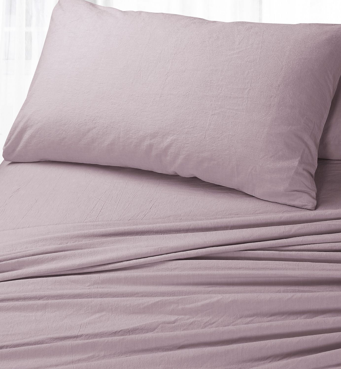 Cotton Solid Prewashed sheet Set