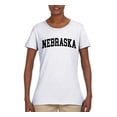 thumbnail image 2 of Wild Bobby State of Nebraska College Style Women Graphic Tee, 2 of 6