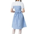 thumbnail image 4 of Sentmoon Robe T-Shirt Surdimensionnée Manches Courtes Robes d'Été pour Femmes Couleur Unie Col Rond Ample Robes de Collation des Grades Douces et Confortables pour Visites en Ville m, 4 of 5