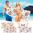thumbnail image 1 of Xihbxyly Toalla de Playa de Microfibra, Ultraligera y Resistente a La Arena, de Secado Rápido, Ideal para Piscina y Playa, Ideal para Viajes y Acampadas, Tamaño 76 X 152 Cm., 1 of 7