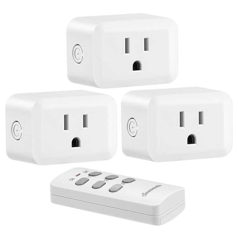 Outdoor Remote Control Outlet DEWENWILS Outdoor Wireless Remote Control ...