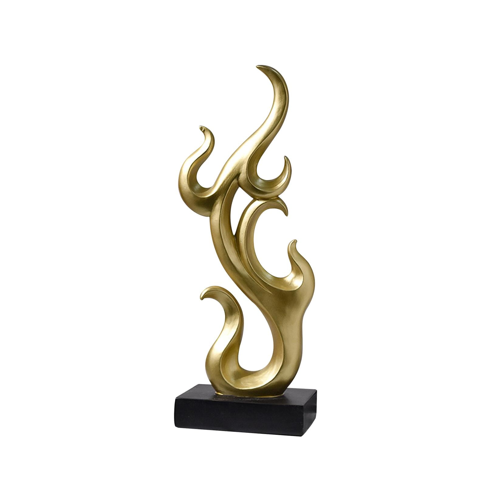 Modern Abstract Sculpture Art Statue Decorative Resin, Table