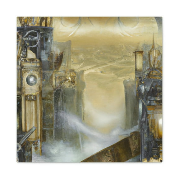 Deco's Steampunk Dream - Canvas