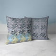 thumbnail image 6 of Papillon Paradise Throw Pillow with Removable Cover in Gray 18x18, 6 of 7
