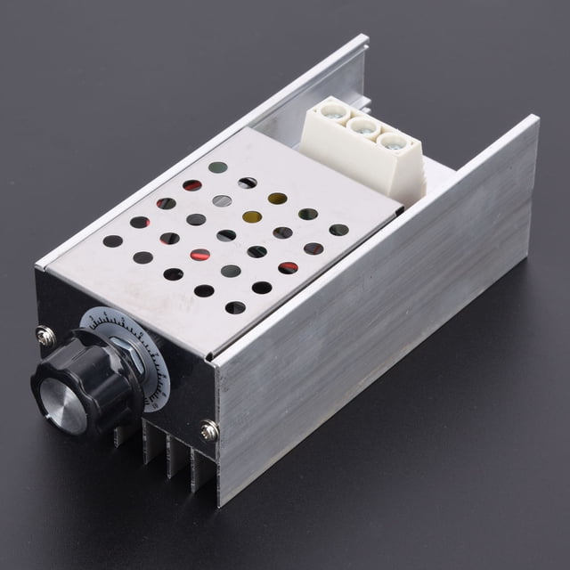 Regulador de voltaje de CA, 10000W 220V SCR Regulador de voltaje SCR de CA Atenuador de voltaje SCR Diseño de próxima generación