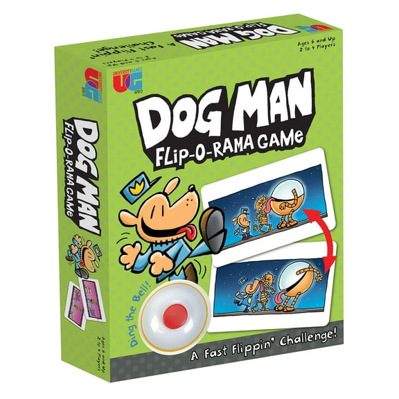 University Games Dog Man Flip-O-Rama Game