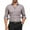 Light Gray, variant on Men's Slim Fit Long Sleeve Button Down Shirt, Decorative Button Chest Pocket, Smooth Fabric for Daily Commute & Semi-Formal Events Purple M