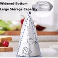 thumbnail image 5 of 10 Pcs Aluminum Foil Freezer Bags, Reusable Food Storage And Preservation Slider Bags, Stand Up Foil Sealable Bags With Label And Zip Lock For Vegetable Fruit Meat,L, 5 of 7
