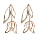 thumbnail image 1 of Pendientes de metal para mujer y niña.,Pendientes de de moda colgantes elegantes,Fiesta de bodas Regalos de mujer Joyería de moda,Femme pendientes recorte flor estilos jinwen Aretes, 1 of 5