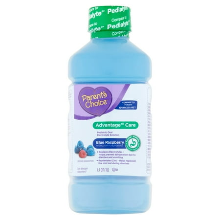Parent's Choice Blue Raspberry Pediatric Electrolyte Drink, 1 L