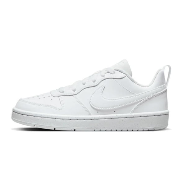 Nike Court Borough Low Recraft Boys DV5456-106 (White/White-White), Size 6.5