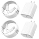 thumbnail image 1 of Cargador y cable Ubearkk USB-C PD de 20 W para iPhone 15 Pro Max, 1 of 6