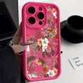 thumbnail image 1 of Flower Phone Case For iPhone 11 13 12 15 14 Pro Max Case iPhone XS XR X 7 8 15 Plus SE 2020 Shockproof Bumper Soft Cover Fundas 4DF26 For iPhone 11Pro Max, 1 of 5
