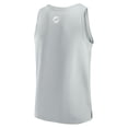 thumbnail image 3 of Men's Fanatics Gray Miami Dolphins Elements Tank Top, 3 of 3