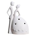 thumbnail image 4 of jifeng Abstract Lover Statue Nordic creative Crafts for Desk White Wedding Dress, 4 of 9