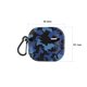 thumbnail image 5 of Funda De Silicona Compatible Con Airpods 3 2021, Funda De Protección Completa Impresa, Funda Para Auriculares Inalámbricos, Funda A Prueba De Golpes Con Mosquetón Moyic EL016719-02, 5 of 5