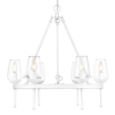 Golden Lighting Regent 6-Light Steel Metal… product image