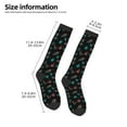 thumbnail image 2 of Honeii Colorful Insect Print Long Socks,Novelty Design Socks Gift for Men and Women,Crew Socks,Calf Socks, 2 of 6