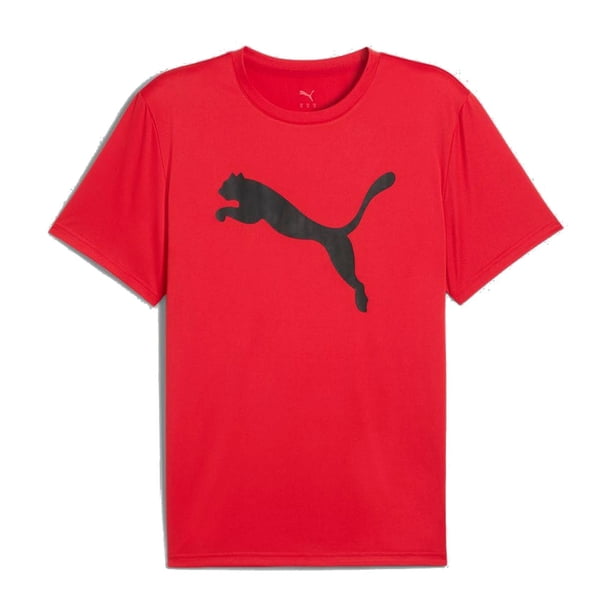 Playera Puma M Tad ESS Solid Cat para Hombre 525921-11 rojo L