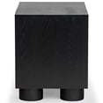 thumbnail image 3 of Safavieh Addyson Solid Wood 2 Drawer Nightstand in Black, 3 of 12