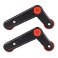 thumbnail image 2 of Abdominal Wheel for Abs Workout Roller Wheel Exercise Equipment for Core Strength Training Black Red Without Resistance Band, 2 of 13