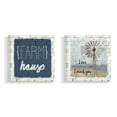 thumbnail image 2 of The Stupell Home Decor Collection Love One Another Windmill Wall Art Set, 2 of 4