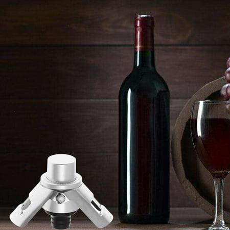 RENACLIPY Vacuum Sealer Stopper Wine Stopper Stainless Steel 1Pack