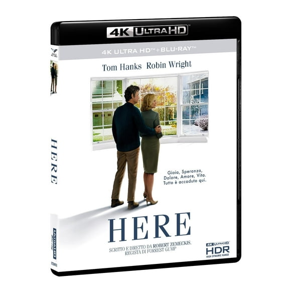 Here - 4K (Bd 4K Bd Hd) (4K Ultra HD) Tom Hanks Robin Wright Paul Bettany Kelly Reilly