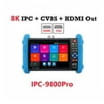 thumbnail image 2 of 8K IPC Tester IPC9800PRO 7" CCTV Camera 8MP AHD CVI TVI H.265 IP Camera Tester PTZ Cable Tester VGA Input CCTV Tester, 2 of 7