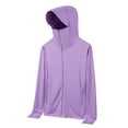 thumbnail image 4 of WCJM Women Ladies V Neck Lace Trim Tank Tops Dressy Camisole Women's Chiffon Shirt Women's Sun Shirts Jacket Zip Up Hoodie Long Sleeve Summer Ice Outdoor with Pockets, 4 of 7