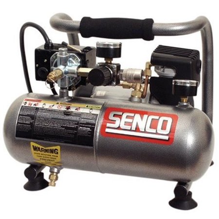 SENCO PC1010 1/2 HP 1 Gallon Oil-Free Hand-Carry (Best 80 Gallon Air Compressor For The Money)