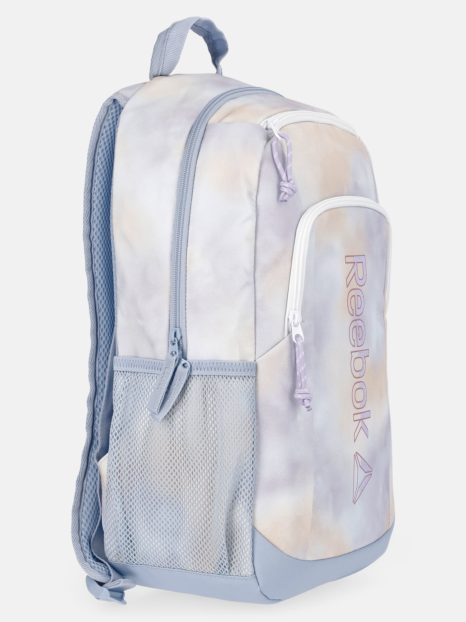 Reebok Kids' 18" Celeste Laptop Backpack, Lilac/Peach