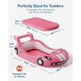 thumbnail image 6 of Inflatable Kids Bed, Toddler Travel Bed with Sides, for Camping, Traveling, Hotel, or Home Use, Hand Pump Included (Pink), 6 of 6