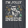 thumbnail image 3 of Yellowstone - Jolly On The Inside - Men's Short Sleeve Graphic T-Shirt, 3 of 6