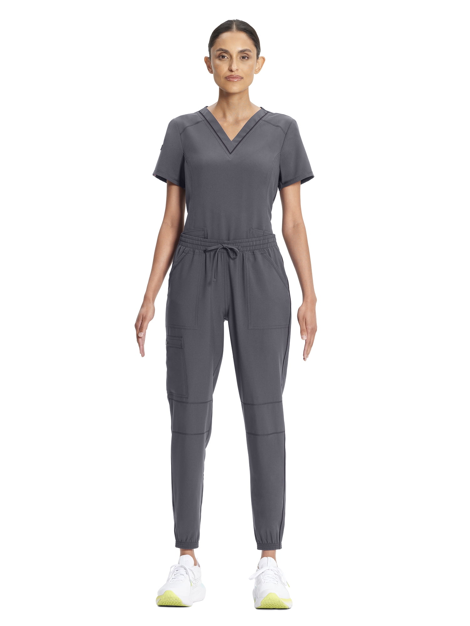 Scrubstar Women's Ethical Fabric Stretch Drawstring Jogger Cargo Scrub Pant, Sizes XS-3XL