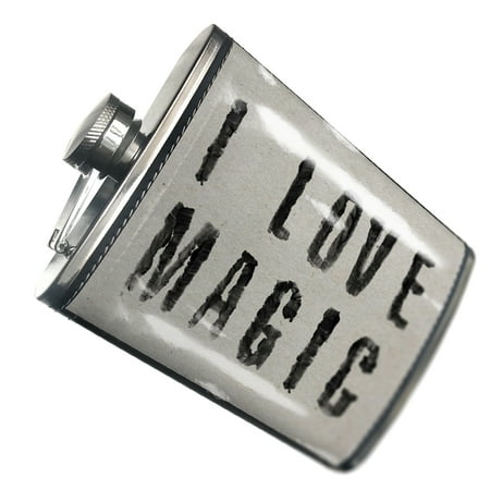 

NEONBLOND Flask I Love Magic Painting Brush Art