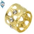thumbnail image 2 of 10 unidades de abalorios para rastas, joyas de strass para rastas, pasadores metálicos dorados y plateados para mujeres, trenzas, pinzas para el pelo, adornos para el cabello, 2 of 6