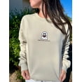 thumbnail image 5 of Ghosts Read More Books Halloween Embroidered Sweatshirt, 5 of 5