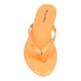 thumbnail image 4 of New Women Misbehave Amerie-1 Patent Leatherette Thong Sandal, 4 of 6