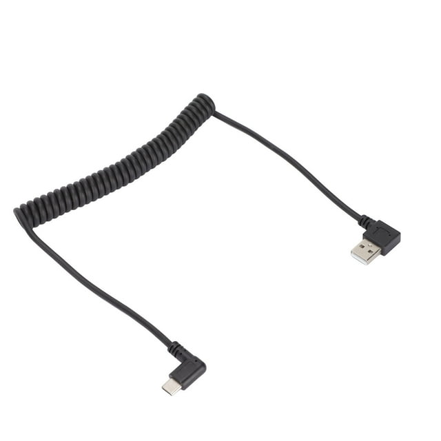 Coil Charging Cable,Coiled Cable Car Telescopic Coiled Type C Cable Coiled Cable Remarkable Clarity
