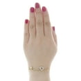 thumbnail image 7 of 14K Two Tone Gold Rolo Link Dolphin Heart Sun Anchor Charm 5mm Bracelet 7.50", 7 of 7