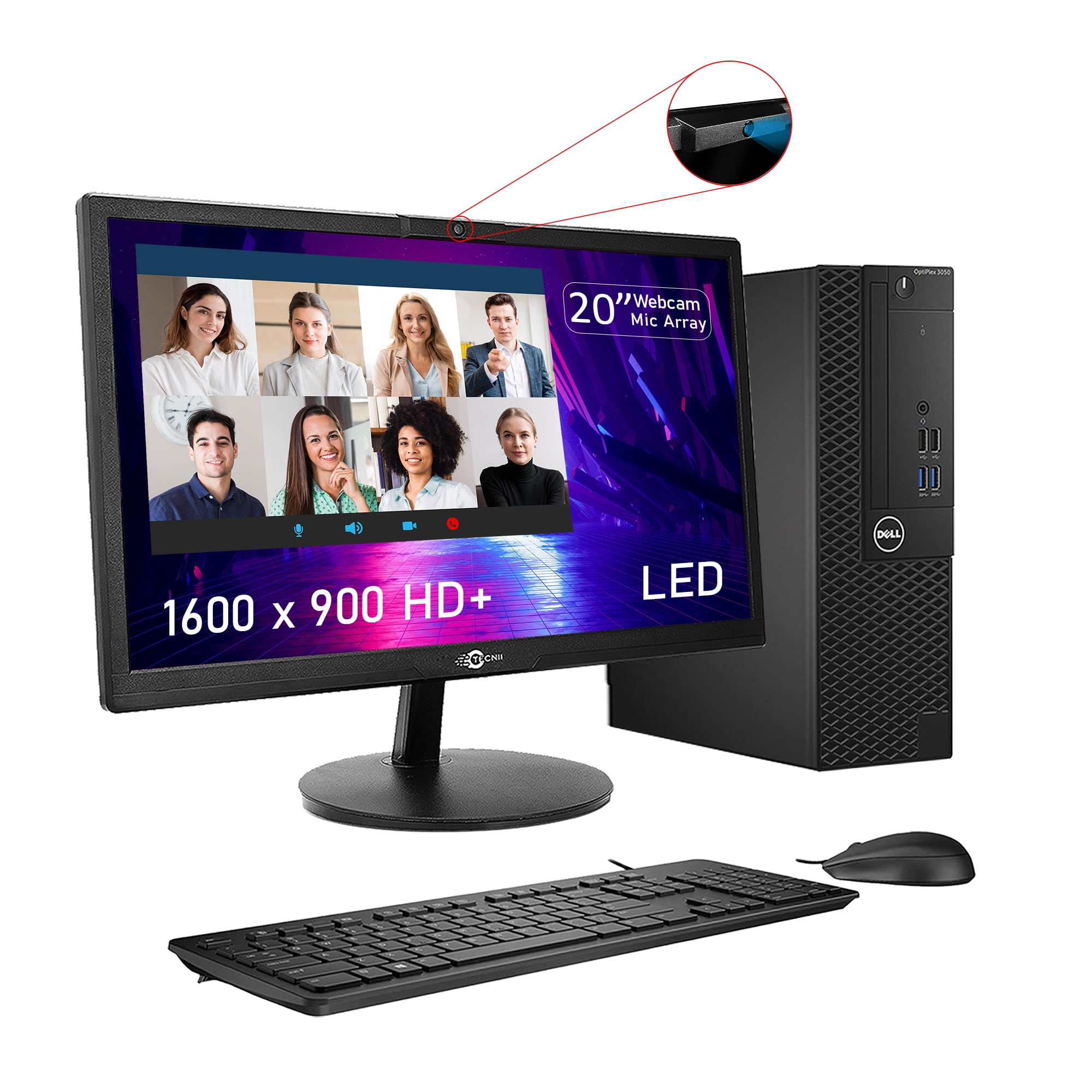 Dell OptiPlex 3050-SFF Personal Computer, Intel Core i5-6500 @3.2