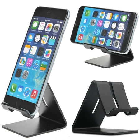 EEEkit Universal Cell Phone Tablet Desk Stand Holder Mount Fit for iPhone 14 13 Mini 12 Pro Max XR XS X 8, Samsung Galaxy S20 S9 Plus S10 S8 Note 9 8 5