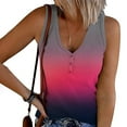 thumbnail image 2 of Honeeladyy Womens Summer V-Neck Vest T-Shirt Casual Sleeveless Top, 2 of 5