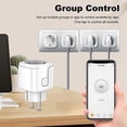 thumbnail image 3 of Tuya WiFi Smart Plug 20A EU Smart Socket With Power Monitor Timing, 3 of 5