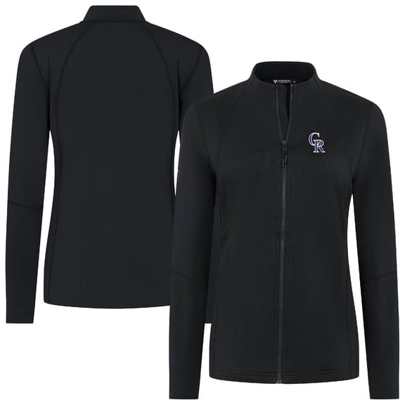 Women's Levelwear Black Colorado Rockies Mesa Insignia 2.0 Full-Zip Jacket